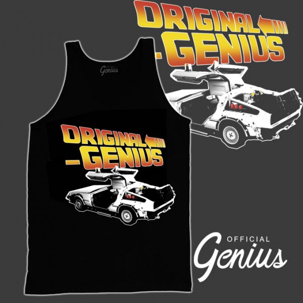 Futuristic Tank Top - Back to the Genius