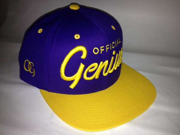 Purp and Gold OG snapback